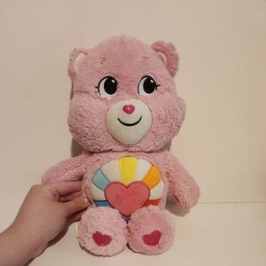14” Pink Hopeful Heart Bear Carebear Plush stuffed animal